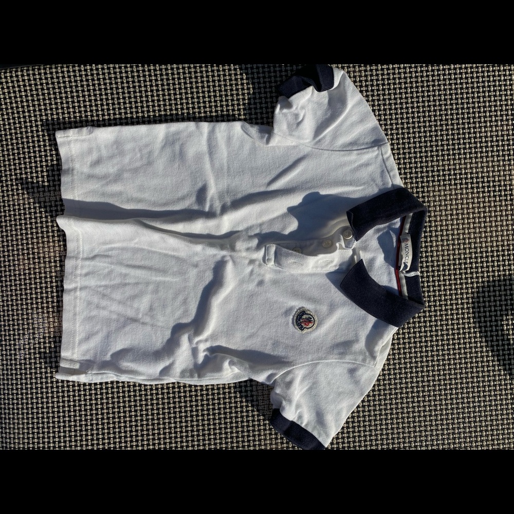 Moncler boys polo shirt